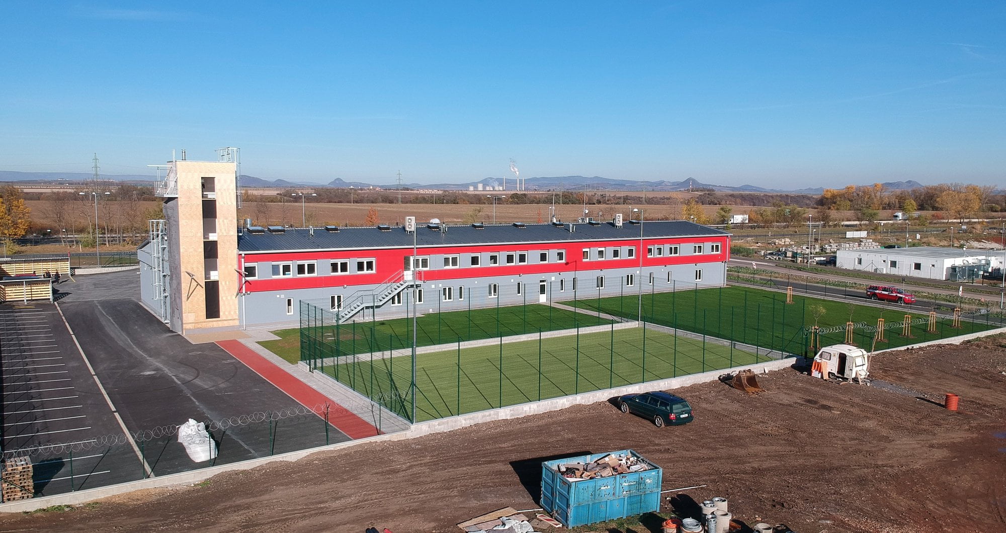SPZ Triangle – výstavba nové požární stanice
